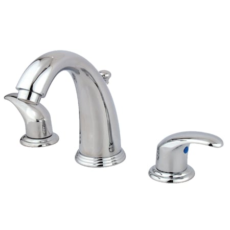 Kingston Brass KB981LL 8 to 16" Widespread Bathroom Faucet, Polished Chrome KB981LL